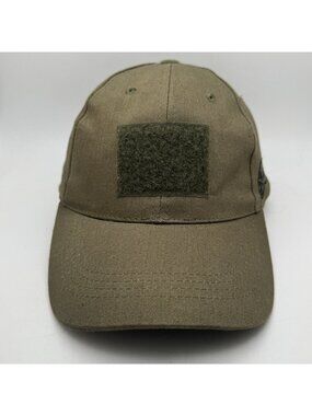 Voodoo Tactical Men's Olive Drab Adjustable Baseball Cap Hat with Hook & Loop